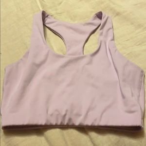 GapFit Racerback Purple Sports Bra